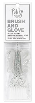 Punky Hair Color Brush & Glove Kit - 3 Pack