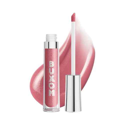 BUXOM Full-On Plumping Lip Polish, Tinted Lip Plumper Gloss, Plumping Peptides & Vitamin E, High Shine Lip Gloss, Nourishes, Moisturizes & Softens Lips, Vegan