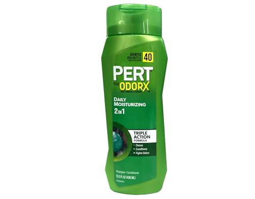 Pert Plus OdorX 2-in-1 Shampoo & Conditioner 13.5 fl oz (6 Pack)