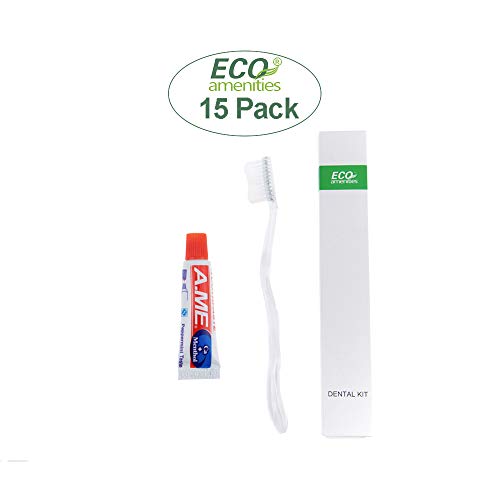 ECO Amenities 60-Piece Travel Toiletries Kit - Hotel Essentials