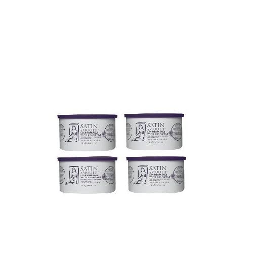 Satin Smooth Lavender Wax 4 Pack