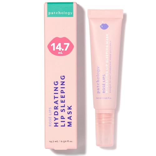 Patchology Rosé Lip Sleeping Mask - Overnight Hydrating Treatment