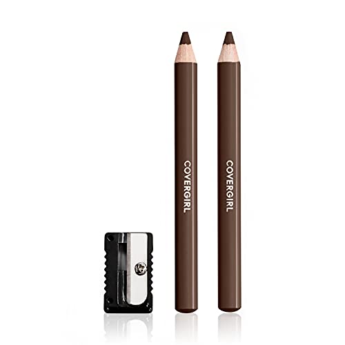 COVERGIRL Easy Breezy Brow Pencil 2-Pack with Spoolie