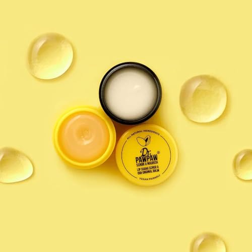 Dr. PAWPAW Lip Scrub & Balm Duo - Vegan Exfoliator Set