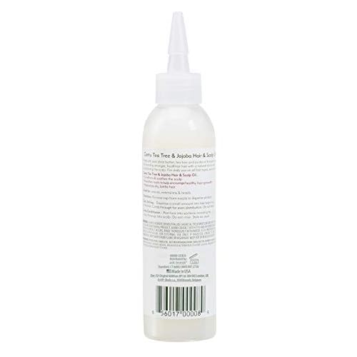 Cantu Tea Tree & Jojoba Hair & Scalp Oil with Shea Butter, 6 fl oz