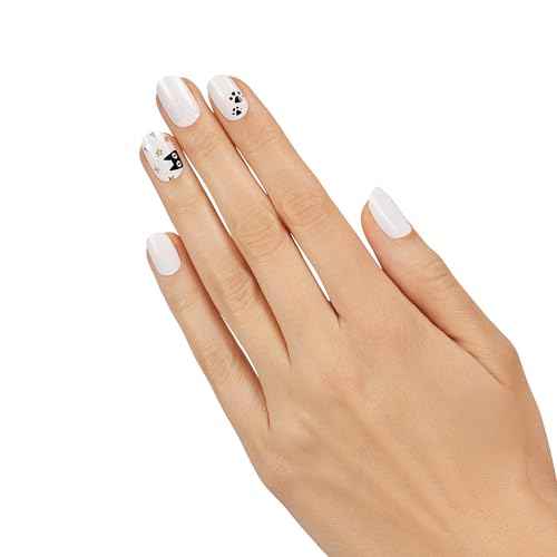 Dashing Diva Gloss UV Free, Long Lasting Gel Nail Stickers | Chip Resistant | 32 Nail Wraps, Prep Pad, Nail File