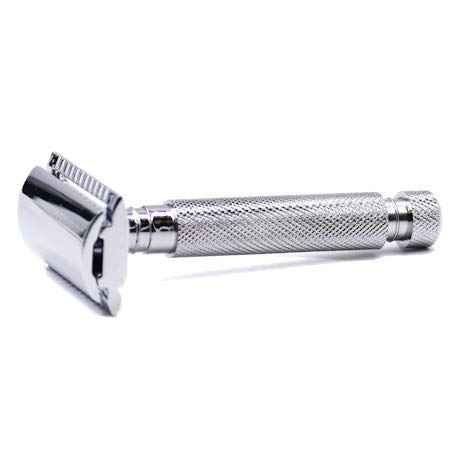 Parker 97R Traditional Double Edge Safety Razor & 5 Parker Premium Razor Blades