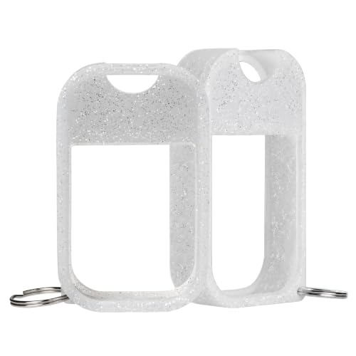 Touchland Frosted Sparkle Hand Mist Case with Keyring - 1 FL OZ, Pack of 1