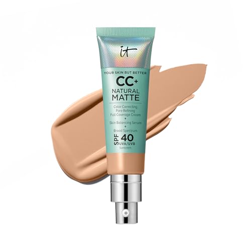 IT Cosmetics CC+ Cream Natural Matte Foundation SPF 40