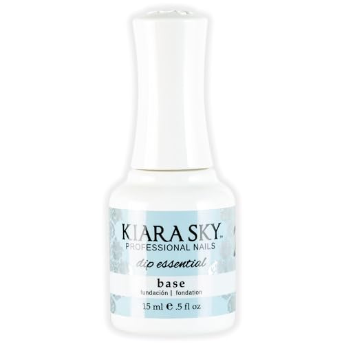 KIARA SKY Dip Base Coat for Nail Dip Powder - Long-Lasting, MMA & HEMA-Free, 15ml