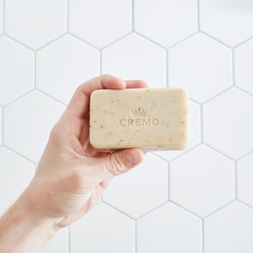 Cremo Exfoliating Body Bars Palo Santo - A Combination of Lava Rock and Oat Kernel Gently Polishes While Shea Butter Leaves Your Skin Feeling Smooth and Healthy (Packaging May Vary)