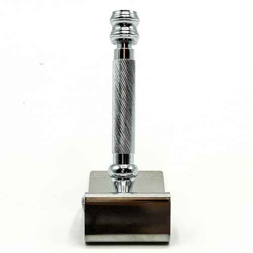 The Goodfellas' Smile 304 Stainless Steel Double Edge Safety Razor Stand, Compatible with all Standard Safety Razor Models & Brands