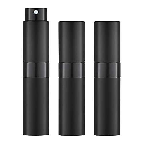 LISAPACK 8ml Perfume Atomizer Spray Bottles (3 Pack) Travel