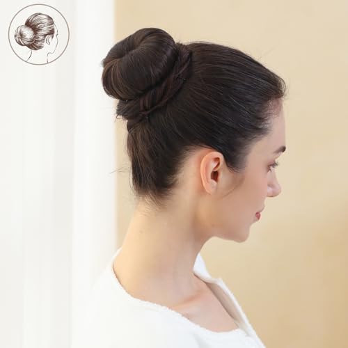 Fandamei 50PC Spiral Hair Pins Set, Brown