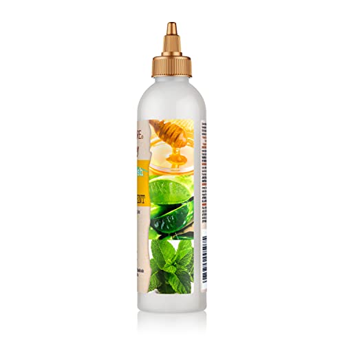 Creme of Nature Pure Honey Scalp Refresh Cleansing Scalp Treatment, No-Rinse Formula with Aloe, Mint & Honey, Dissolves Buildup & Refreshes Scalp, 8 oz