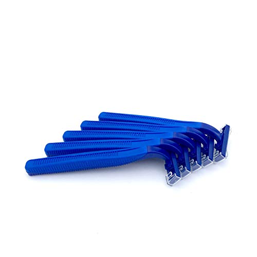 100 Premium Twin Blade Disposable Razors in Bulk - Medical Professional or Home Use