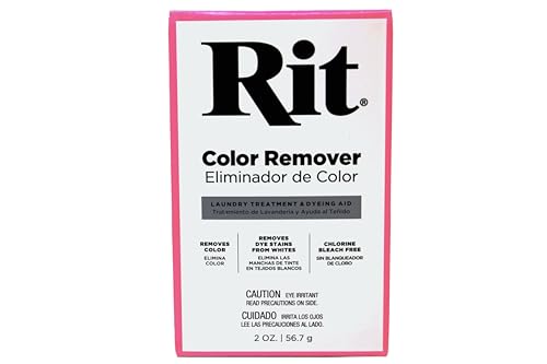 Rit Color Remover Powder - Non-Chlorine Fabric Dye (Pack of 3)