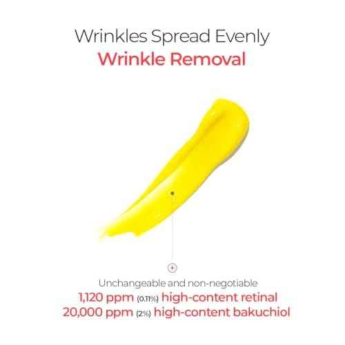 BE THE SKIN Vegan Retinal Bakuchiol Serum - Anti Aging Face Serum for Lines, Wrinkles, Pores - Gentle Skincare for Day & Night - Hypoallergenic, Korean Skincare, 0.68 oz.