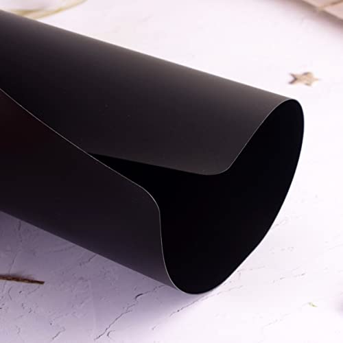 10 Sheet Plastic Nail Art Palette - Black Practice Board