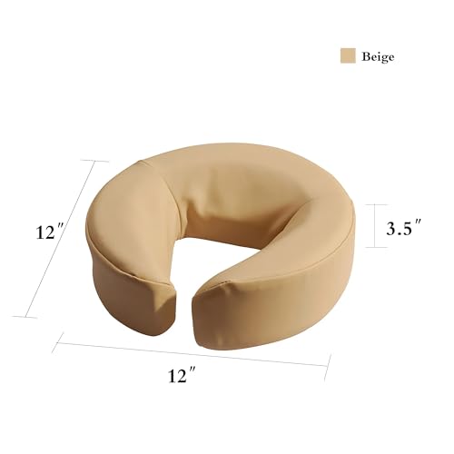 Master Massage Universal Face Cushion Pillow for Massage Table - Cream