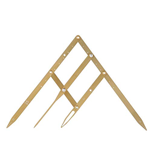 Golden Ratio Eyebrow Ruler - Flexible Stainless Steel Measuring Tool