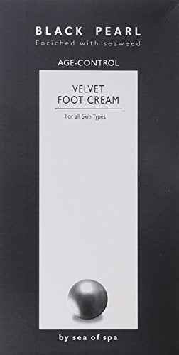 Sea of Spa Black Pearl - Foot Cream, 5.1 Ounce