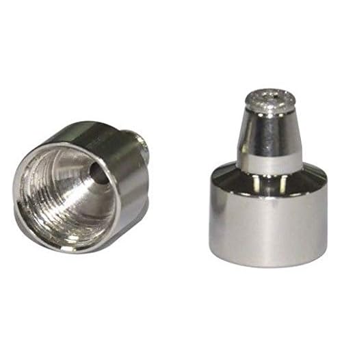 (6 count, 2 of each type) Diamond Microderm Microdermabrasion Replacement Tips, Spa and Home Beauty Skin Care for Exfoliation