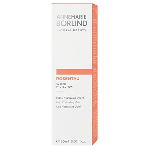 ANNEMARIE B?RLIND - ROSE DEW Cleansing Milk - Avocado Cucumber and Rose Water Natural Vegan Face Wash - Moisturizes and Removes Makeup and Impurities - 5.07 Fl. Oz.