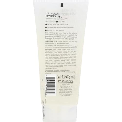 Giovanni, Styling Gel L.A. Natural, 6.8 Fl Oz