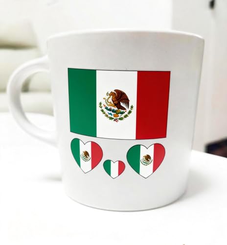 Mexican Flag Temporary Tattoos - 40 Pcs Waterproof
