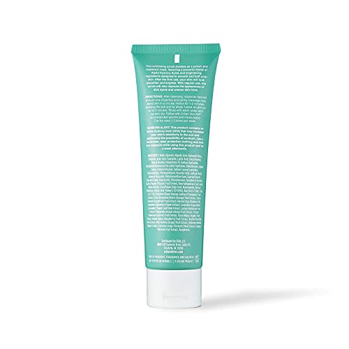 BrighterDays Dark Spot Facial Scrub + Treatment Mask, USRx®, Exfoliate, Smooth and Brighten the Look of Uneven Skin Tone, 8% Alpha Hydroxy Acids, Formulated with Glycolic and Lactic Acid, 2.5 Oz