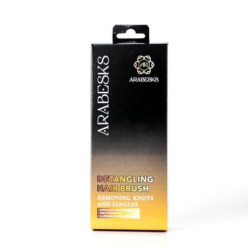Detangling Brush for All Hair Types - Pain-Free for Adults & Kids