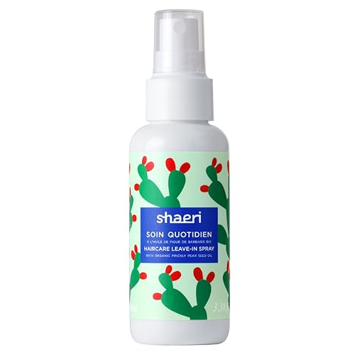 Shaeri Volumizing Hair Spray - Natural Detangling & Heat Protection - 3.38 oz