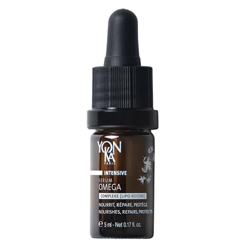 YONKA PARIS Serum Omega | Oil in Serum for Dry Sensitive Skin | Omegas 3 6 9 Lipo Restore Complex | Nourishes and Soothes Reactive Skin | Vegan Dermatologist Tested | Made in France