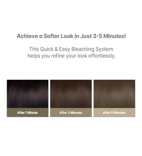 Brow Color Bleach Kit - Quick Toning System