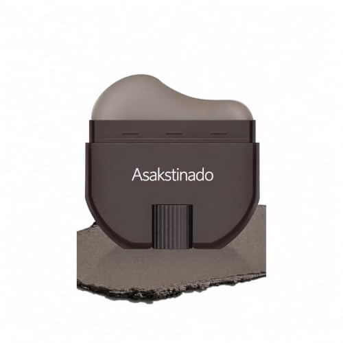 Asakstinado Contour Stick for Face - Cool Gray & Nude Ceramic Brown, Buildable Cream Bronzer, 01-Cool Mist Grey