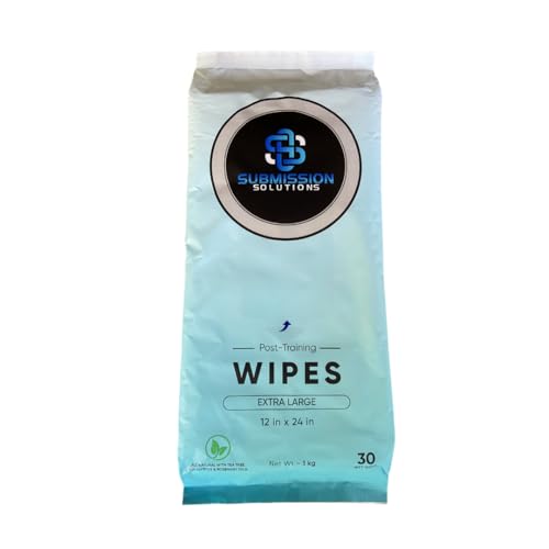 Extra Large Body Wipes, 12 x 24 inch, Natural Essential Oils, 30 Count