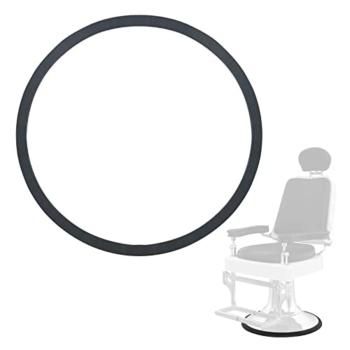 22.8" Salon Chair Rubber Base Ring - Floor Protection