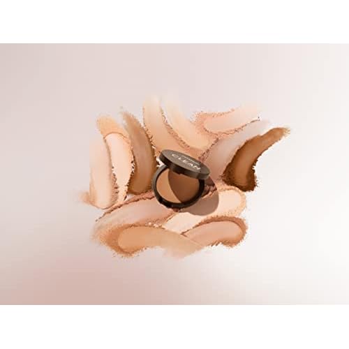 Covergirl Clean Invisible Pressed Powder, Lightweight, Breathable, Vegan Formula, Buff Beige 125, 0.38oz (Pack of 2)