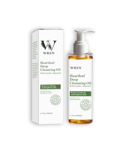 Wren Heartleaf & Centella Cleansing Oil – Pore Control, Makeup Remover