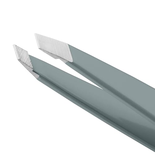 Tweezerman Slant Tweezer for Eyebrows – Mist Blue