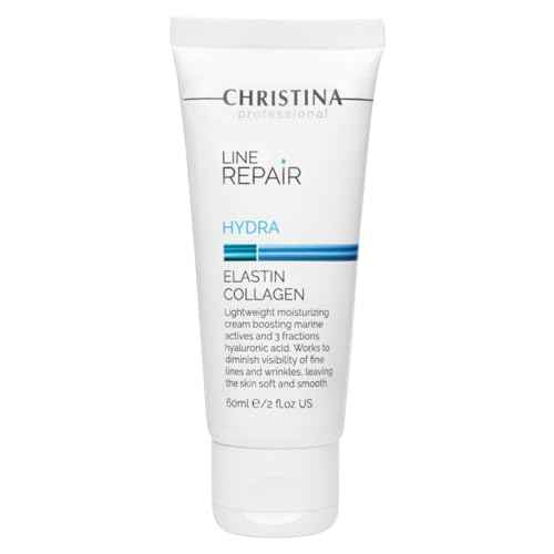 Christina Line Repair Elastin Collagen Cream for Face with Hyaluronic Acid | Face Repair Cream Nourishes and Replenishes the Skin 60ml / 2 fl.oz