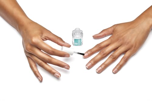 Essie Here To Stay Clear Longwear Base Coat - Vegan Nail Polish (0.46 fl oz)
