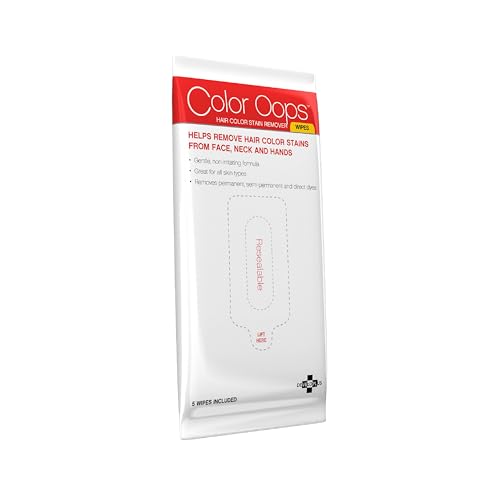 Color Oops Hair Color Remover Wipes, 5 Count