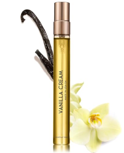 PUREAMOR Vanilla Cream Pheromone Perfume for Women, 0.34oz