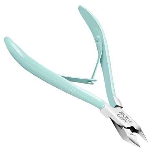 Professional Cuticle Cutter & Pusher Trimmer Manicure Tools with Double Spring ? Perfect Nail Care Tool for Manicure & Pedicure Beauty at Home/Spa/Saloon