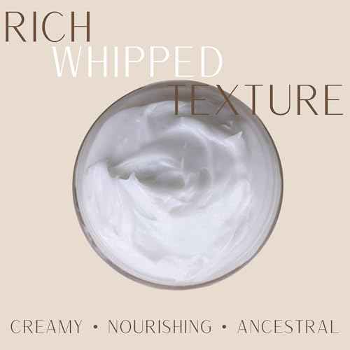 100% Grass-Fed Whipped Tallow Balm for Skin Care ? Face + Body ? Natural Moisturizer Lotion, 4 oz (Vanilla Moon)