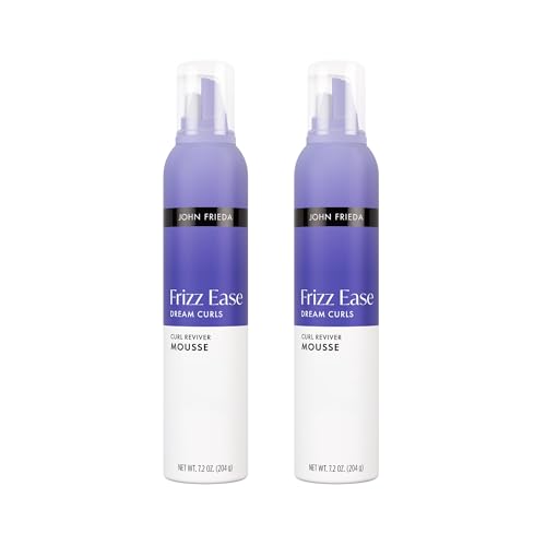 John Frieda Frizz Ease Curl Reviver Mousse 7.2 fl oz, 2 Pack