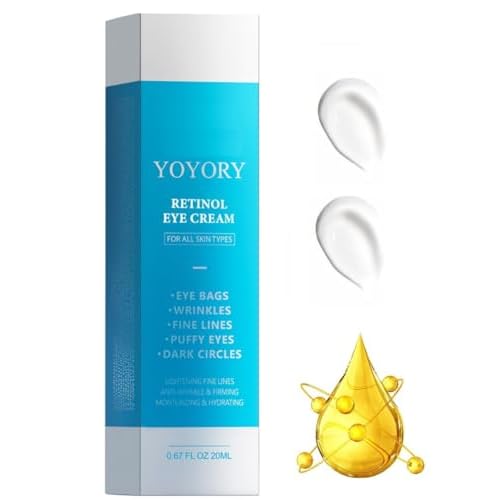 Retinol Eye Balms Repair Dark Circle, Eye bags and Puffiness, wrinkles,Firming Anti-Aging Eye Treatment, 14 ml