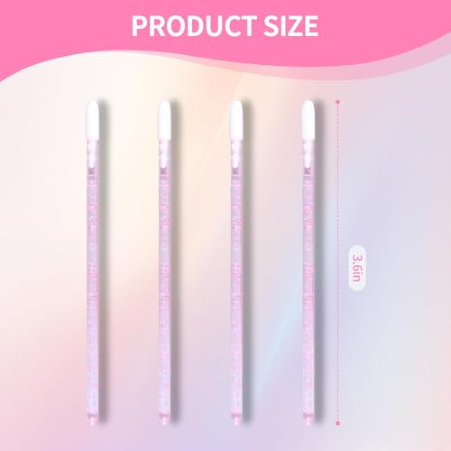 1000 Disposable Lip Gloss Wands with Crystal Handles